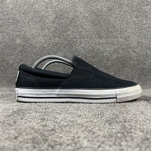 Converse CT All Star Double Gore 167941F Mens Size 11 Black Canvas Slip On Shoes